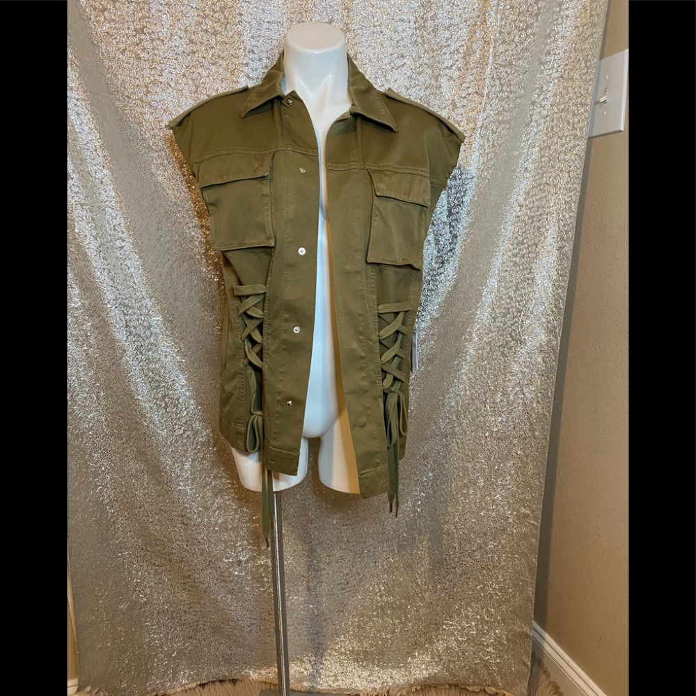 NWT RED VALENTINO Khaki vest